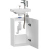 Комплект CERSANIT LARA 40 белая раковина COMO 40 смеситель CARI сифон дозатор 64179