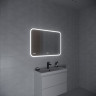 Зеркало CERSANIT LED DESIGN PRO 070 100 bluetooth часы с подсветкой прямоугольное KN-LU-LED070*100-p-Os