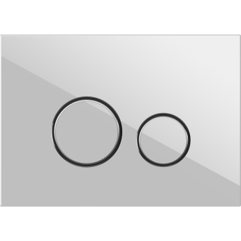 Кнопка CERSANIT TWINS для LINK PRO/VECTOR/LINK/HI-TEC стекло белый