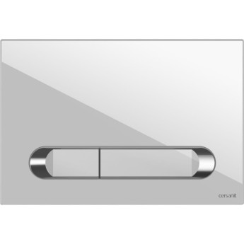 Кнопка CERSANIT ESTETICA для LINK PRO/VECTOR/LINK/HI-TEC пластик хром глянцевый
