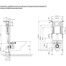 Комплект CERSANIT AQUA 40 SMART M кнопка CORNER пластик белый 69297