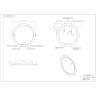 Зеркало CERSANIT LED 012 DESIGN 72X72 с подсветкой KN-LU-LED012*72-d-Os